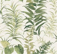 RoomMates Fern Forest Peel and Stick Wallpaper