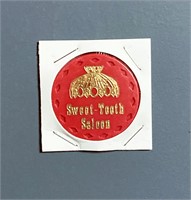 'Sweet Tooth Saloon' Token - "Free Coffee"