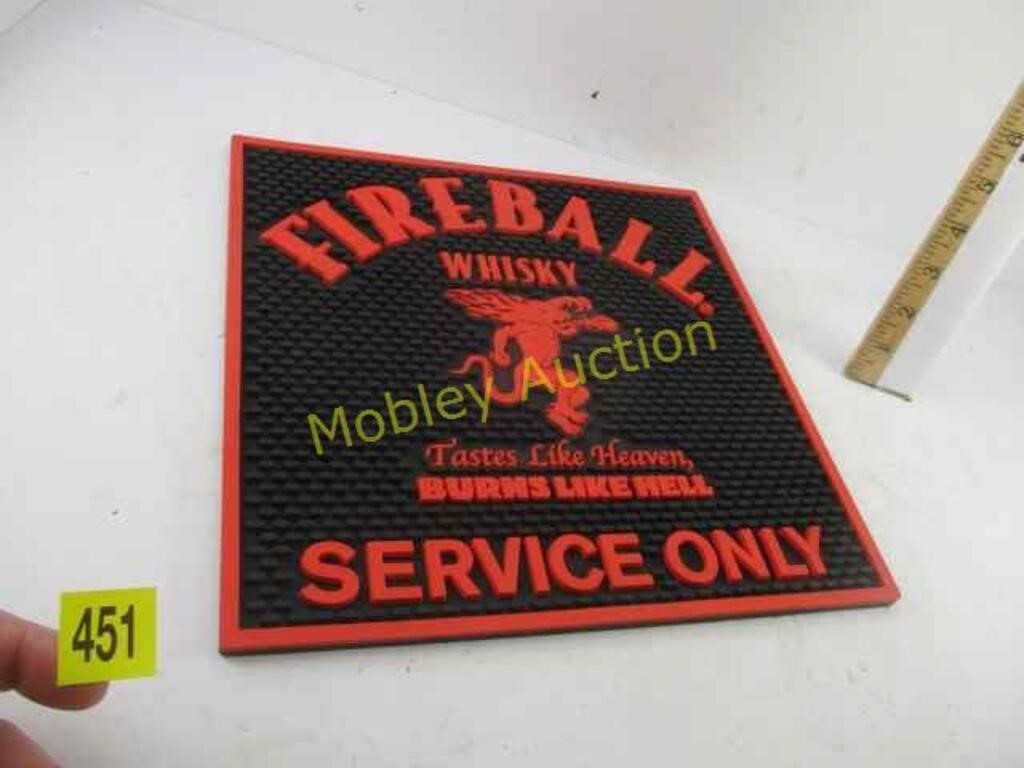 FIREBALL WHISKEY MAT