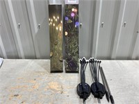 2 Packs -Solar Starburst Stake Lights