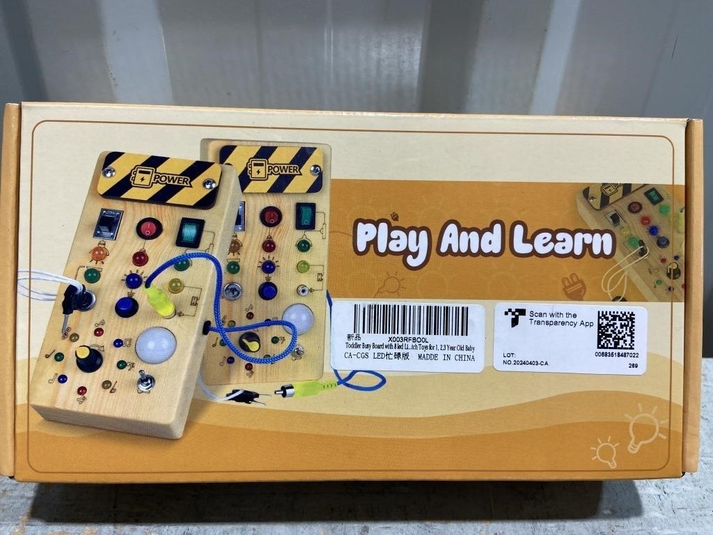 Play & Learn Busy Board