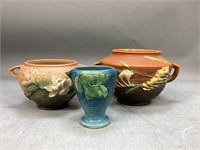 Roseville Pottery Vases