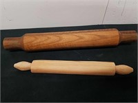 Vintage wooden rolling pin and possibly one for