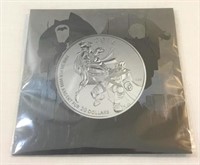 2016 Canadian Silver $20 coin w/ Batman.