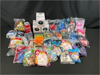 Assortment of Happy Meals Toys & Mobius Spheres