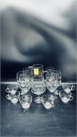 Pitcher with 7 glasses & more