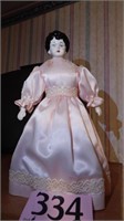 CHINA HEAD DOLL 14 IN