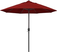 9' Sunbrella Patio Umbrella  Tilt  Red