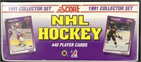1991 SCORE NHL HOCKEY 440 PLAYER CARDS COLLECTOR S