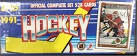1991 TOPPS HOCKEY OFFICIAL COMPLETE SET 528 PLAYER
