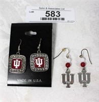 2 pr IU Earrings