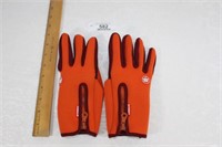 Orange/Maroon Winds Gloves