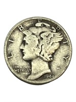 Set of 5 Mercury Dimes