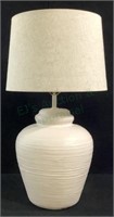 Contemporary Style Ceramic Table Lamp W/ Shade