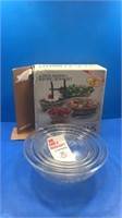 Pyrex diss set in box 75 anniversary