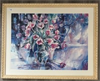 Framed Watercolor Print, Ambrosia