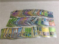 Reverse hollow and hollow Pokémon cards