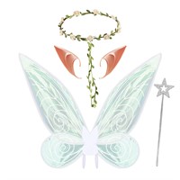 Fairy Wings Costume Set, STOPKLAS Fairy Costume