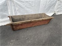 Vtg. Wooden Hog Scalding Trough