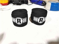 (N) Ringside Pro Mexican Handwraps Black