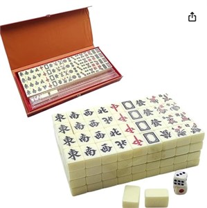 Chinese Mahjong Game Set, Traditional Mahjong