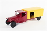 BUDDY L PRESSED STEEL DELIVERY TRUCK
