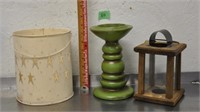 Lot of candle holders