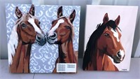 43-(2) NEW (HORSE) PICTURES-$59