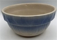 Clay City Blue and Gray Mixing Bowl