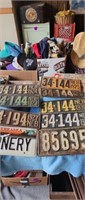 ANTIQUE NEBRASKA LICENSE PLATES