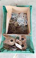 BRAKE PARTS- ASSORTED- CONTENTS OF CRATE