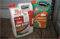 LOT OF ORTHO WEED KILLER AND BUG KILLER