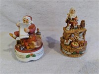 F7)   2 Santa music wind ups