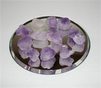 Purple Agate Flowers