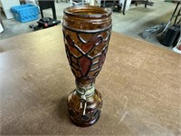 Stained GLass Oil Lamp Lantern