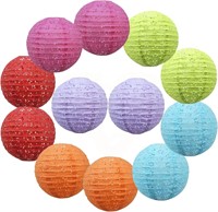 Round Chinese/Japanese Lanterns (Multi-Color)