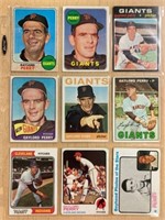 (18) GAYLORD PERRY CARDS
