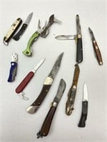 11pc Pocket Knives