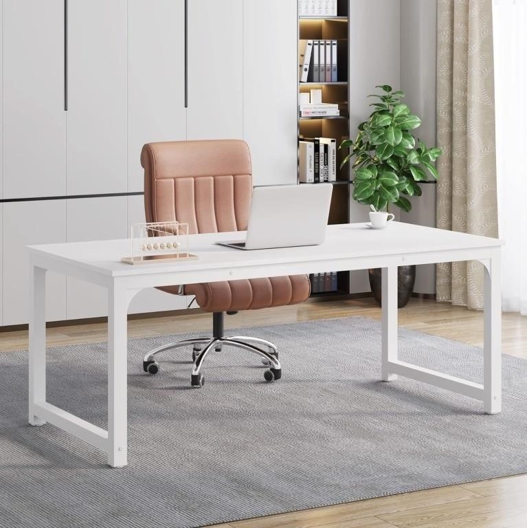 Modern Computer Desk, 63 x 31.5 inch Large