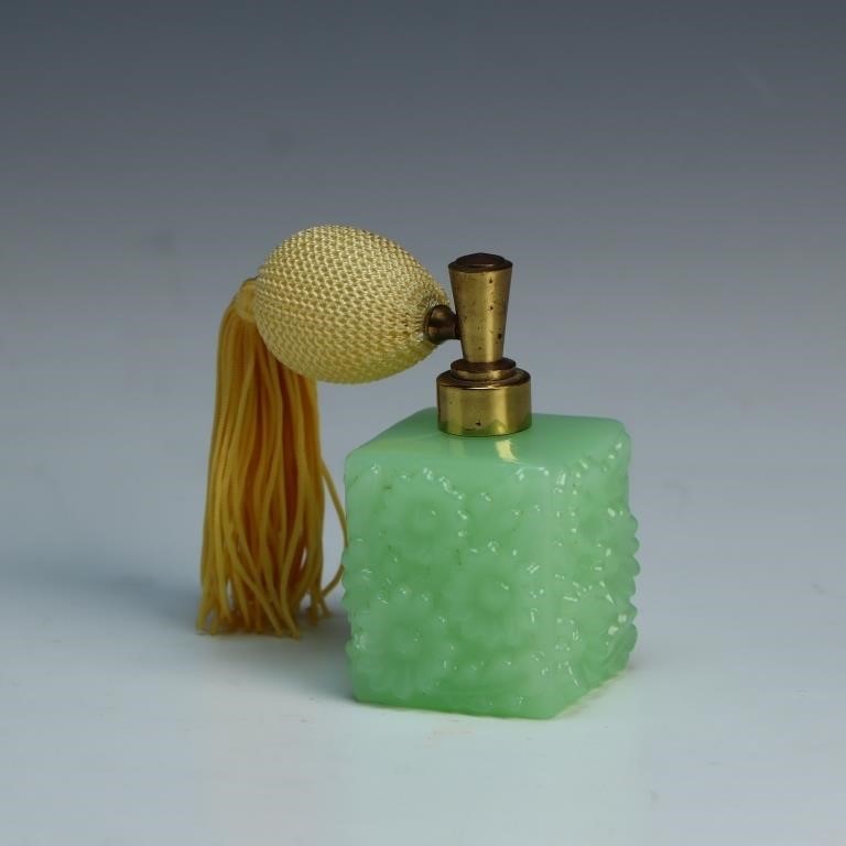 Vintage Jadeite atomizer