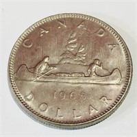 1968 Canada Dollar Coin