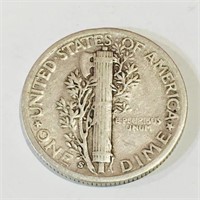 1945 United States Dime Coin