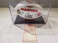 Limited Edition KC Chiefs Super Bowl Football
