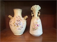 A Pair of Early Porcelain  Vases
