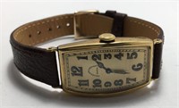 18k Gold Vacheron & Constantin Tonneau Wrist Watch
