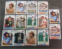 14 CARD 1988 FLEER HOFER STAR BASEBALL CARDS