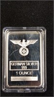 1 oz German Silver Bar