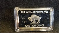 1 oz German Silver Bar