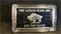 1 oz German Silver Bar