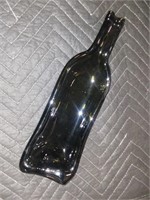 Wine Bottle Spoon Rest; Green